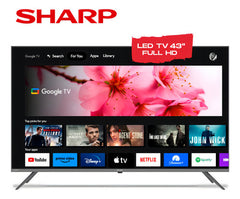 Smart Tv Led Sharp 43 Pulgadas Google Tv 2t-c43fg6l Full Hd