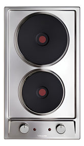 Anafe Eléctrico De Empotrar Volcan Ef2aev 2 Hornallas 3200w Acero Inoxidable