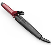 Rizadora De Barril Ga.ma Italy Tourmaline Rgstd-n 3.3cm De Diámetro Color Negro/rojo