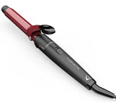 Rizadora De Barril Ga.ma Italy Tourmaline Rgstd-n 3.3cm De Diámetro Color Negro/rojo