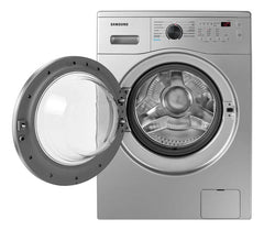 Lavarropas Automático Samsung Inverter 6.5 Kg Silver Plateado
