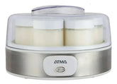 Yogurtera Atma Ymat26n 7 Frascos De Vidrio De 150ml C/u 15w Blanco