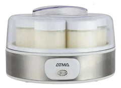 Yogurtera Atma Ymat26n 7 Frascos De Vidrio De 150ml C/u 15w Blanco