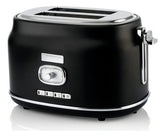 Tostadora Westinghouse Retro Tm800-03 Negra Color Negro