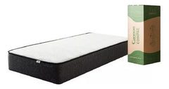 Colchón De 1 Plaza De Espuma Cannon Compac 190x80x25 Cm Cts Blanco/gris
