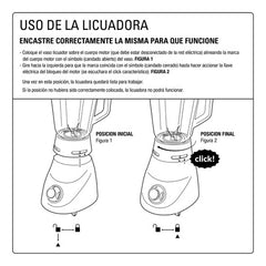 Licuadora Yelmo Lc-1010 Rosa De 1.5l Con Jarra De Vidrio Rosa