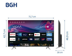 Smart Tv Led 32 Bgh B3225h5 Vidaa Hd Disney Netflix Ytube Ct