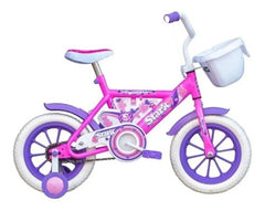 Bicicleta Infantil Rodado 12 Stark Flowers Rosa Rosa