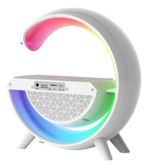 Parlante Portatil Inalambrico Bluetooth Marvo Sg302 Rgb Cts Color Blanco
