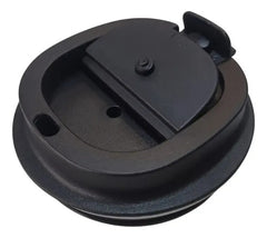 Vaso Promo Termico Acero Inox Con Tapa Frio Calor Vivendi Negro Liso