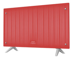 Calefactor Eléctrico Vitroconvector Plano Peabody Pe-vc20rr 2000w Color Rojo
