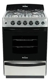 Cocina Multigas Florencia 5538 Acero De 4 Hornallas Clase A Acero Inoxidable