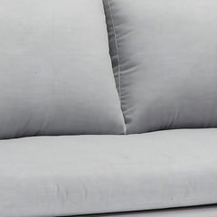 Juego Sillones Living Jardin Exterior Aluminio Loop Tio Musa Color Gris