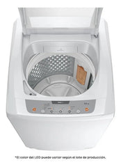 Lavarropas De Carga Superior Gafa Digifit De 6.5kg Blanco Blanco
