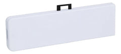 Banco Plegable Valija Plastico Reforzado Tm 4 Personas Ct Blanco Lisa