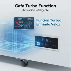 Freezer Horizontal Gafa 316l Blanco Inverter Fghi302b-l