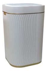 Cesto De Basura Inteligente Con Sensor Vivendi De 15lts Blanco