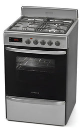Cocina A Gas Longvie 21601xt Inox Grill Eléctrico De 60cm Acero Inoxidable