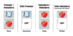 Heladera Samsung Freezer Superior Rt32k5070s8 No Frost 320l Elegant Inox