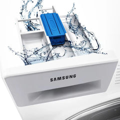 Lavarropas Automático Samsung Inverter Hasta 7kg Color Inox Ww70aa46bx