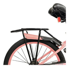 Bicicleta Infantil Randers Rodado 20 Bke-221-e Lila Canasto Lila
