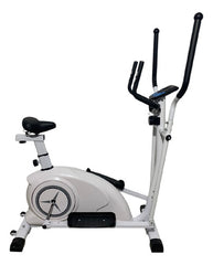 Bicicleta Eliptica Con Asiento Tm 61505 Blanco Abs Acero Cts Blanco