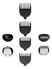 Cortadora De Pelo Ga.ma Multi-estilo Gc625 Set Ga.ma Negro/plata