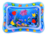 Alfombra De Agua 121-a Bebesit Agua Marina Pvc Bpa Free Celeste