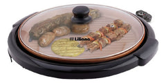 Parrilla Eléctrica Liliana Parrimix Ak930 5 Niveles 1500w Color Negro