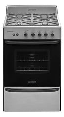 Cocina A Gas Longvie 13331xf 56cm Inox Cajón Parrilla Color Acero Inoxidable Tipo De Conexión Multigas