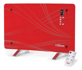 Panel Vidrio Calefactor Eléctrico Liliana Ppv510 Turbina Cts Color Rojo/gris