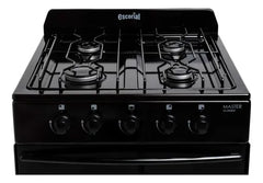 Cocina A Gas Natural Escorial Master Black Valvula Seguridad Negro