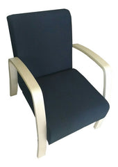 Sillon Sofa Escandinavo 1 Cuerpo Tm Negro Haya Nordico Cts - Negro - Liso