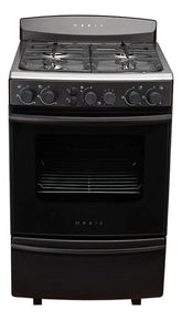 Cocina Orbis Multigas 968gp4 Grafito Cajon Parrilla 55cm Gris Oscuro