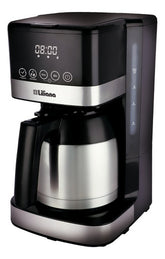 Cafetera Filtro Digital Jarra Inox 1,2l - liliana Ac935 Negro