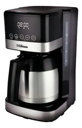 Cafetera Filtro Digital Jarra Inox 1,2l - liliana Ac935 Negro