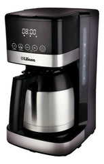 Cafetera Filtro Digital Jarra Inox 1,2l - liliana Ac935 Negro