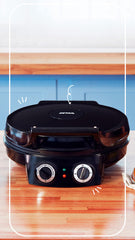 Pizza Maker Plancha Antiadherente Atma Pm903a 4 Niveles - Negro - 60