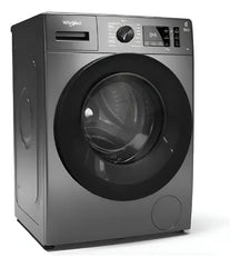 Lavarropas Frontal Whirlpool Wnq90as 9kg 1400rpm Inverter Gris Oscuro