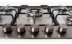 Anafe De Empotrar A Gas Orbis 735ac3m Acero Inox 5 Hornallas