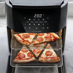 Freidora Aire Sin Aceite Electrolux Air Fryer Eaf90g 12l Cts Grafito