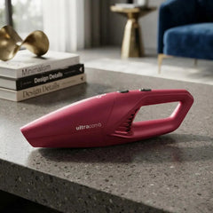 Aspiradora Recargable Ultracomb As-4114 60w Hepa Usb 3 Accesorios Rosa