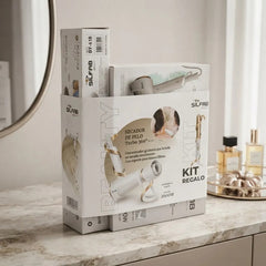 Kit Planchita De Pelo By-618 + Secador By-571 2000w Combo