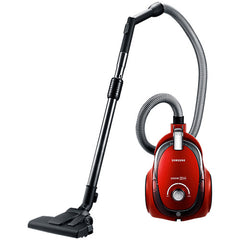 Aspiradora Samsung Sin Bolsa 2000 W Roja Vc20ccnmarf Color Rojo