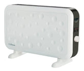 Calefactor Eléctrico Convector Liliana Cfb17 De 2000w Blanco/negro