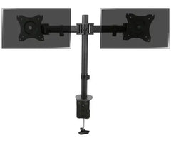 Soporte Escritorio Doble Brazo Con Base Onebox Lcd-23 Cta Color Negro