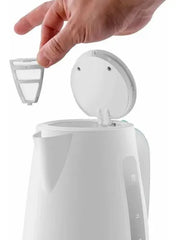 Pava Eléctrica Atma Pe1821ap2 1.7lts Selector De Temperatura Blanco
