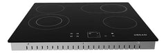 Anafe Eléctrico De Empotrar Vitrocerámico Drean Aedr60cnv Cs Negro