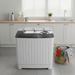 Lavarropas Semi Automático Kanji 5kg Superior Xpb55-655sp Blanco