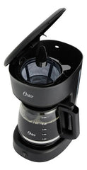Cafetera De Filtro Reutilizable Oster Dcs121b 12 Tazas 900w Negro